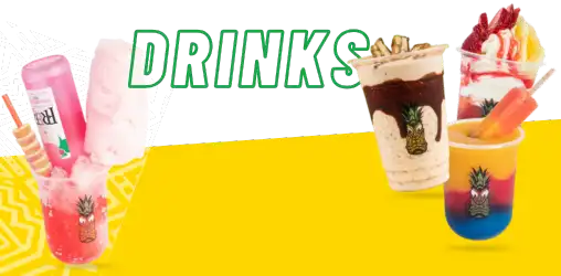 Refreshing smoothies and specialty drinks